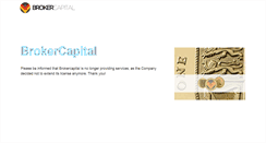 Desktop Screenshot of brokercapital.com